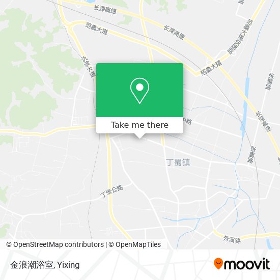 金浪潮浴室 map