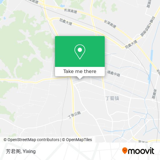 芳君阁 map