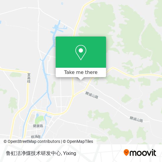 鲁虹洁净煤技术研发中心 map