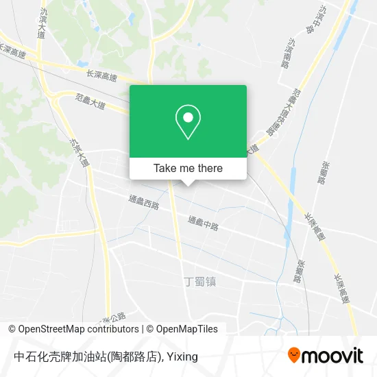 中石化壳牌加油站(陶都路店) map