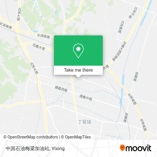 中国石油梅梁加油站 map