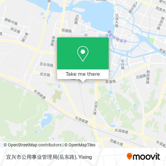 宜兴市公用事业管理局(岳东路) map