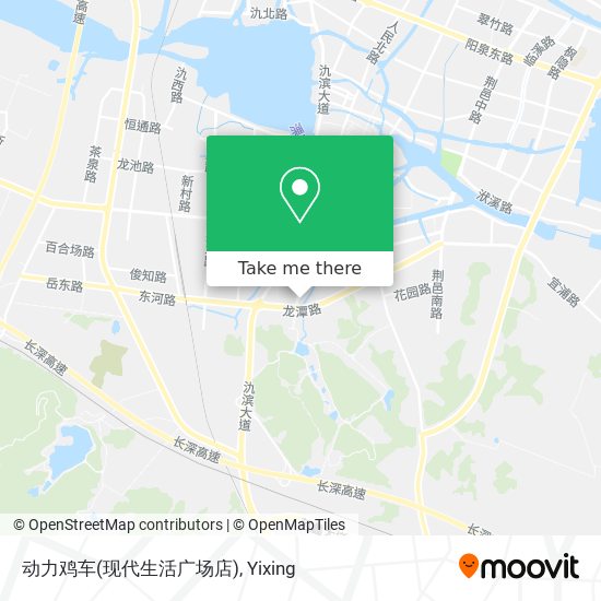 动力鸡车(现代生活广场店) map