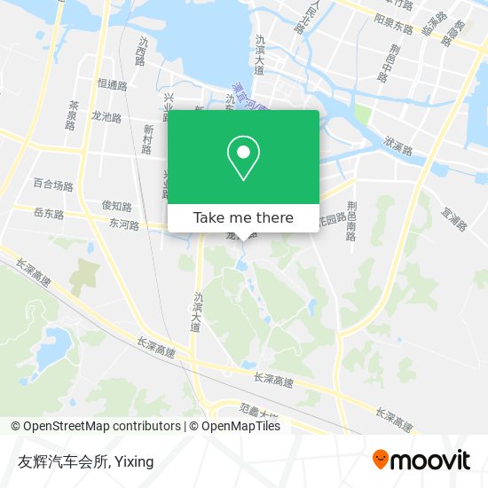 友辉汽车会所 map