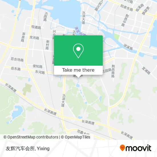 友辉汽车会所 map