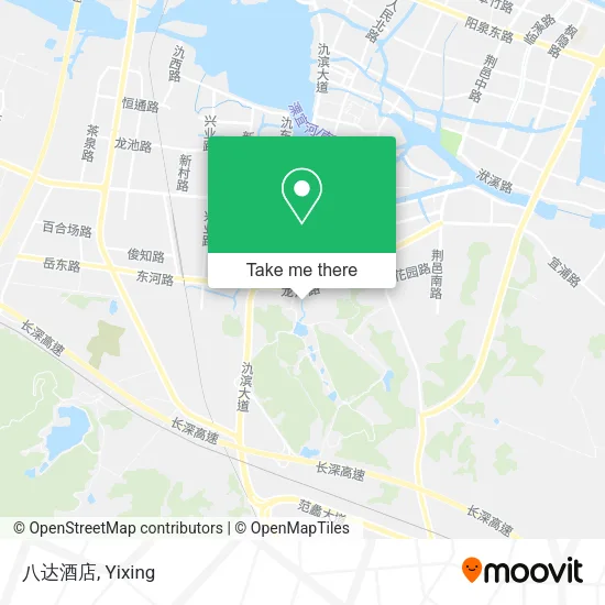 八达酒店 map