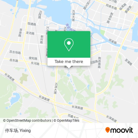 停车场 map