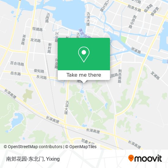 南郊花园-东北门 map