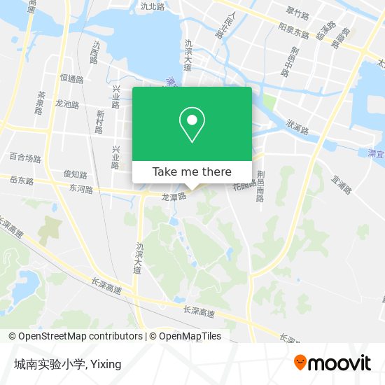 城南实验小学 map