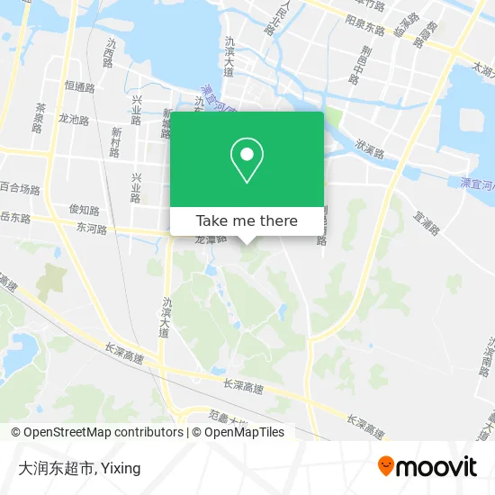 大润东超市 map