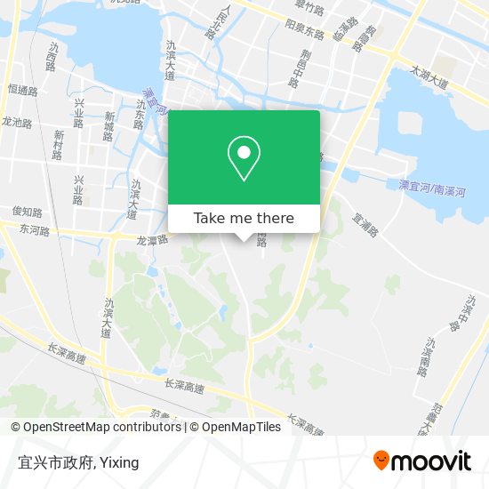 宜兴市政府 map