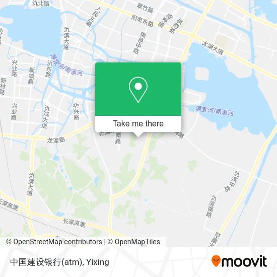 中国建设银行(atm) map