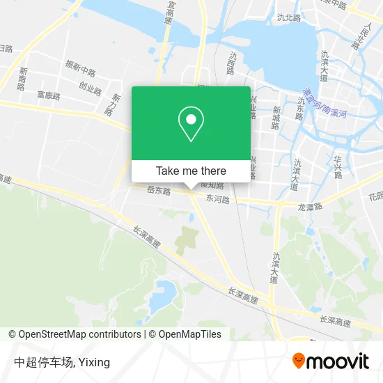 中超停车场 map
