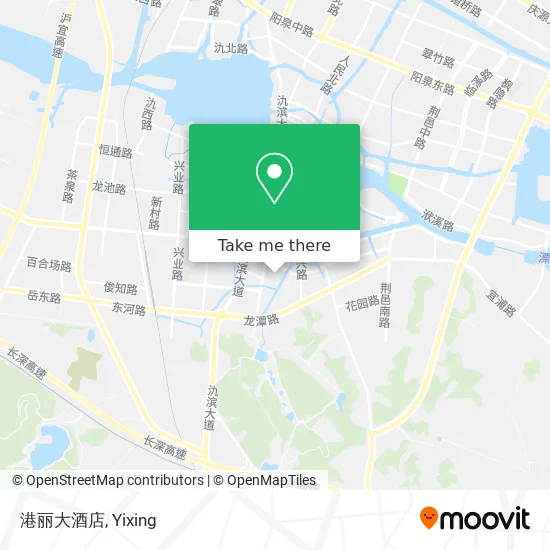 港丽大酒店 map