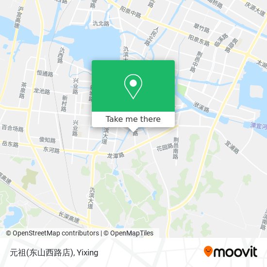 元祖(东山西路店) map