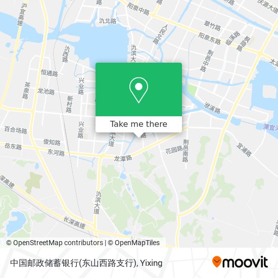 中国邮政储蓄银行(东山西路支行) map