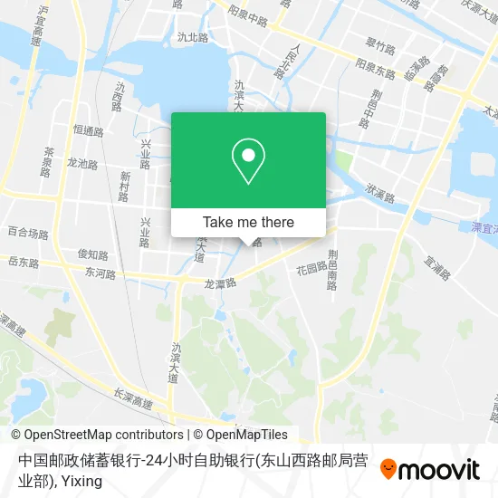 中国邮政储蓄银行-24小时自助银行(东山西路邮局营业部) map