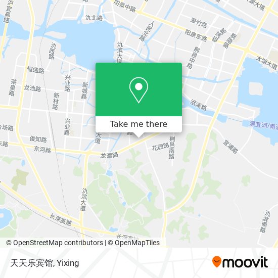 天天乐宾馆 map