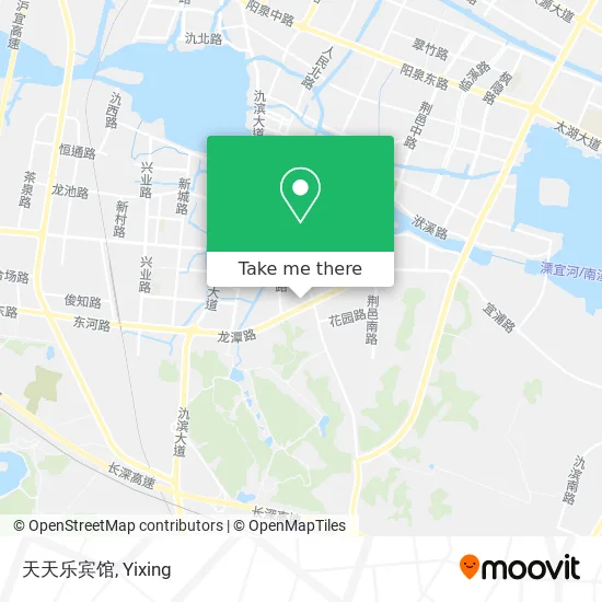 天天乐宾馆 map