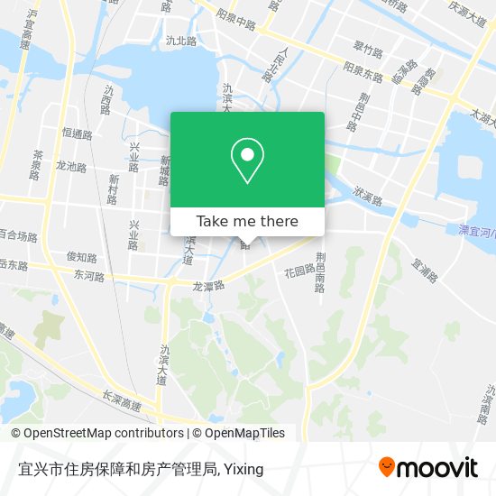 宜兴市住房保障和房产管理局 map