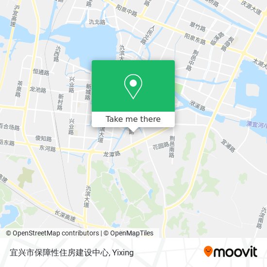 宜兴市保障性住房建设中心 map