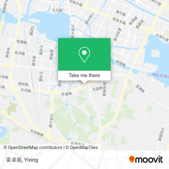 富卓苑 map