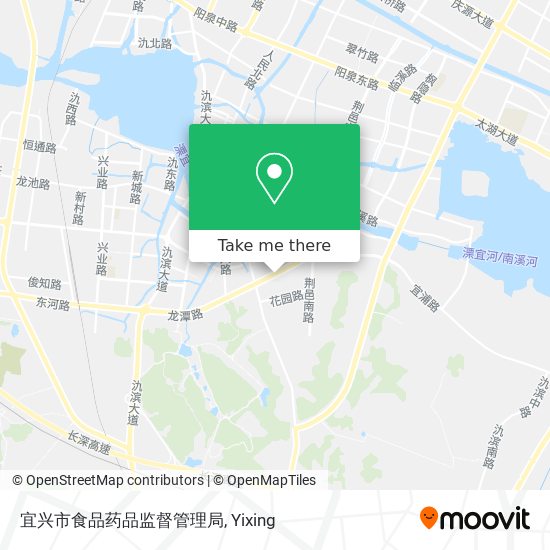 宜兴市食品药品监督管理局 map