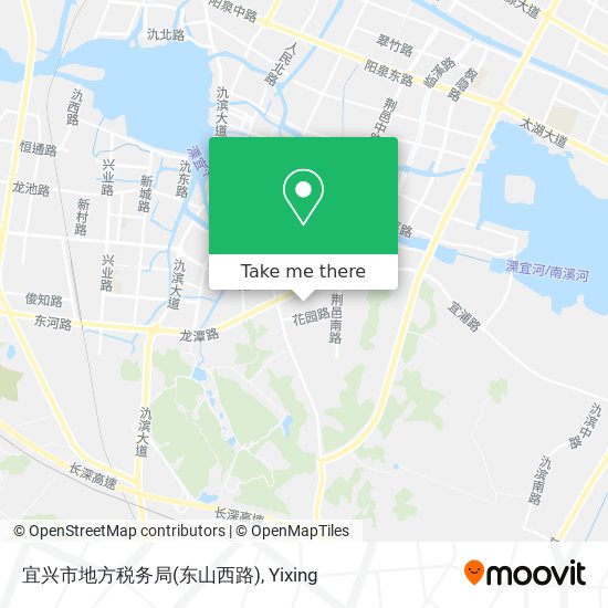 宜兴市地方税务局(东山西路) map