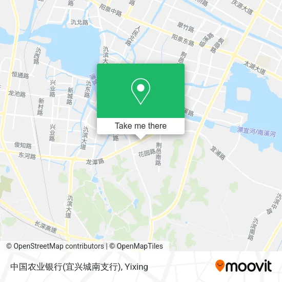 中国农业银行(宜兴城南支行) map