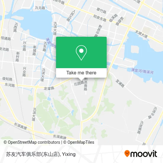 苏友汽车俱乐部(东山店) map
