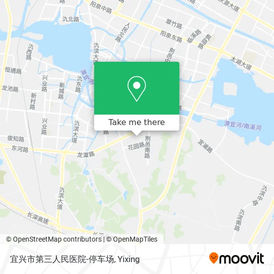 宜兴市第三人民医院-停车场 map