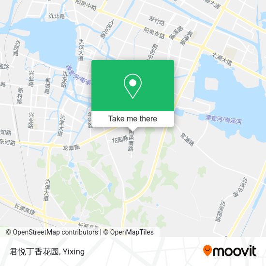 君悦丁香花园 map