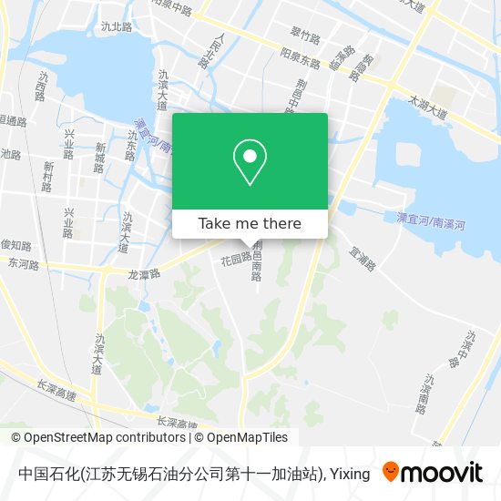 中国石化(江苏无锡石油分公司第十一加油站) map
