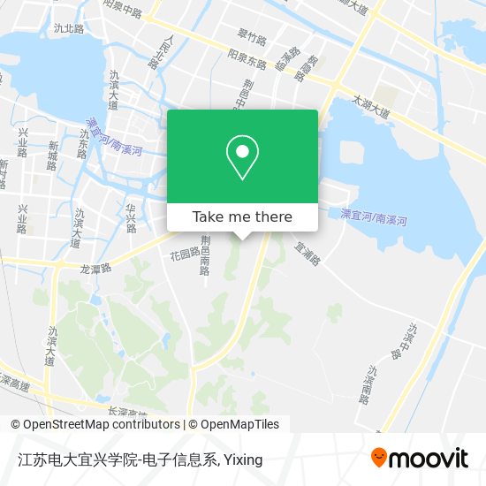 江苏电大宜兴学院-电子信息系 map