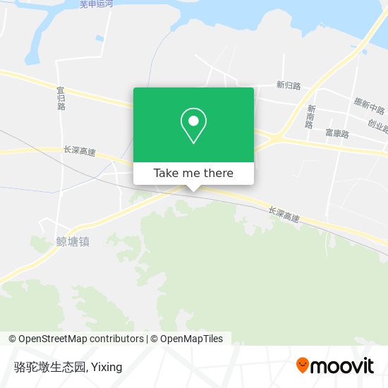 骆驼墩生态园 map