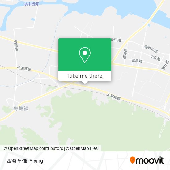 四海车饰 map