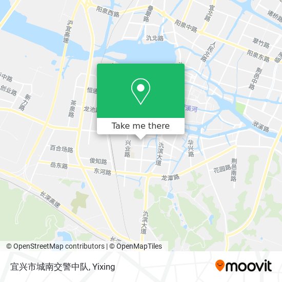 宜兴市城南交警中队 map