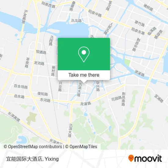 宜能国际大酒店 map