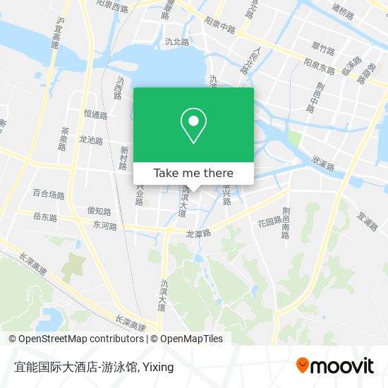 宜能国际大酒店-游泳馆 map