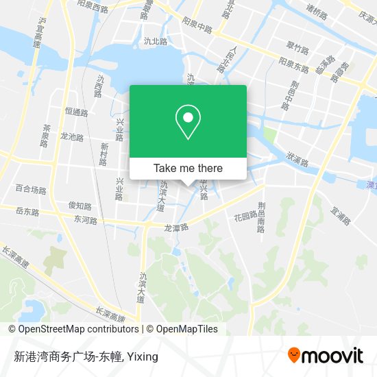 新港湾商务广场-东幢 map