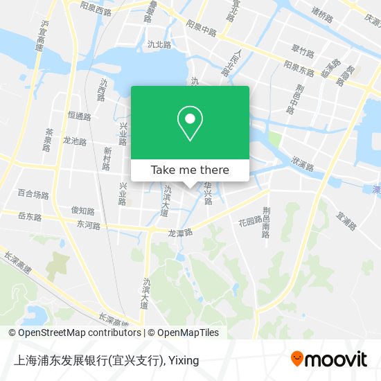 上海浦东发展银行(宜兴支行) map