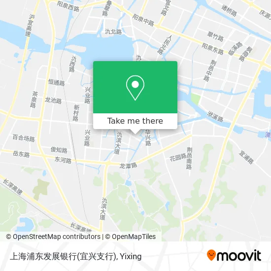 上海浦东发展银行(宜兴支行) map