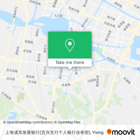上海浦东发展银行(宜兴支行个人银行业务部) map