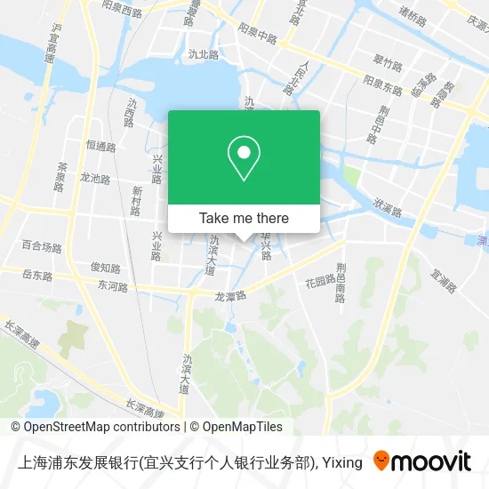 上海浦东发展银行(宜兴支行个人银行业务部) map