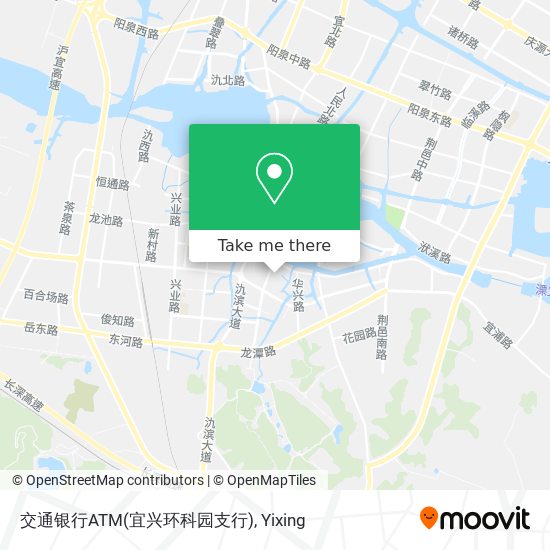 交通银行ATM(宜兴环科园支行) map