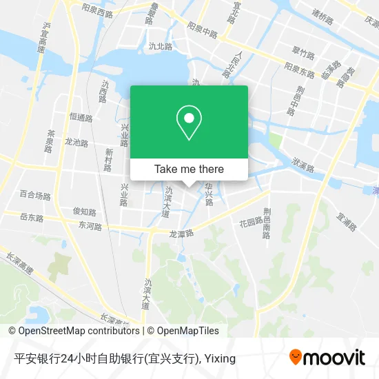 平安银行24小时自助银行(宜兴支行) map
