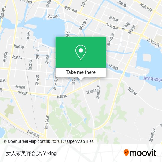 女人家美容会所 map