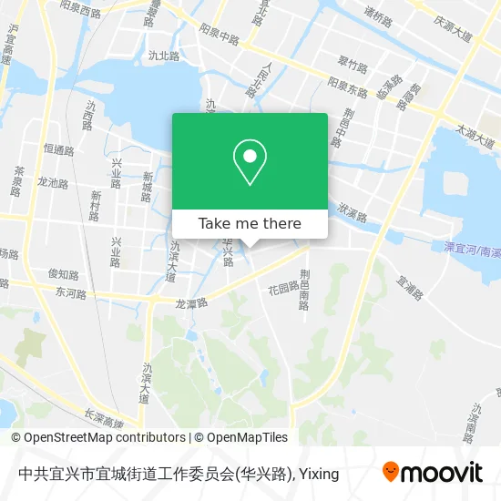 中共宜兴市宜城街道工作委员会(华兴路) map