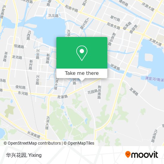 华兴花园 map