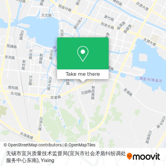 无锡市宜兴质量技术监督局(宜兴市社会矛盾纠纷调处服务中心东南) map